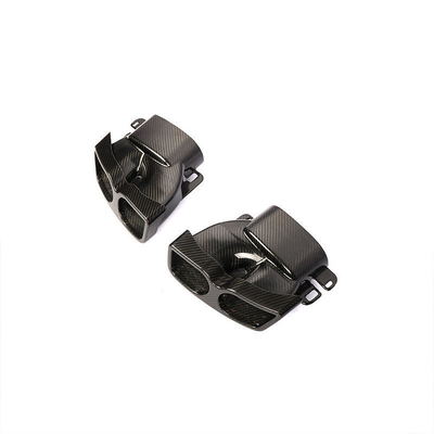 Black Car Rear Bumper Tail Pipe Muffler Exhaust Pipe For Benz Other Car Fitment Year