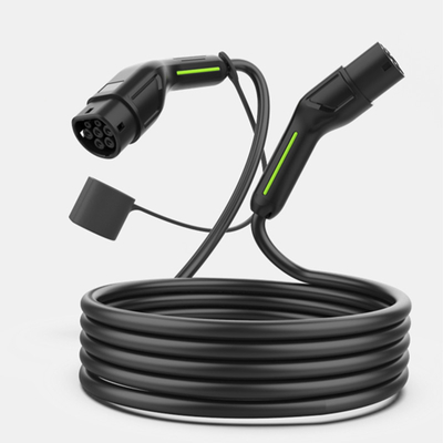 480V AC 3 Phase Mode3 EV Charger 22KW Type 2 Charging Cable with Operating Voltage