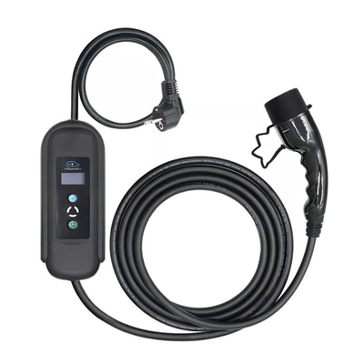 Large Favorably IEC 62196 Type 2 Car Charger 16A 400V AC Mode 2 Charging EVSE 11KW