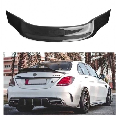 100% Tested Carbon Fiber Rear Spoiler for Mercedes Benz C Class W205 Sedan 2015-2019