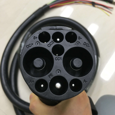 125A 200A GBT Fast Charging Station Plug IP54 Rated DC Charging Connector for EV Chargers