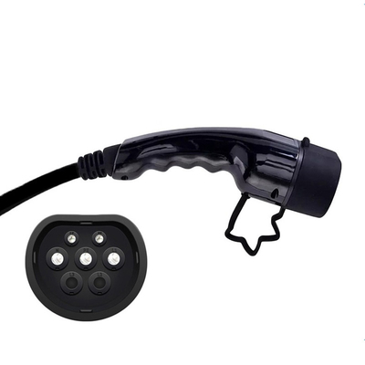 110V-240V AC Type 2 Electric Car Portable EV Charger with Current Adjustable Schuko Plug