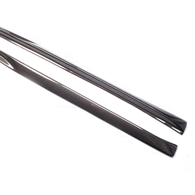 2013-2021 Carbon Fiber Side Skirts Extension Splitter for Mercedes Benz W205 C205 Sport
