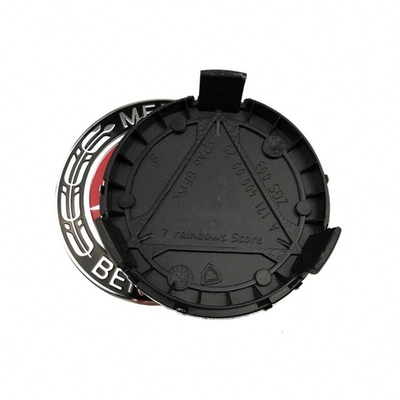 OE Custom 75Mm Black Car Wheel Center Hub Cap For Mercedes Benz W203 W204 W205 A1714000025