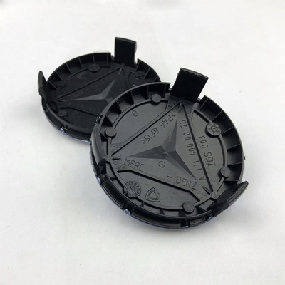 OE Custom 75Mm Black Car Wheel Center Hub Cap For Mercedes Benz W203 W204 W205 A1714000025