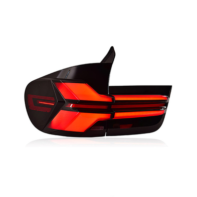 Modified LED Flowing Water Steering Tail Light Assembly for BMW X5 07-13 Old Model E70