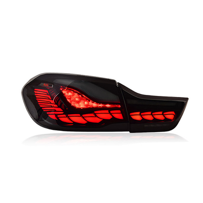 12V Modified Dragon Scale LED Tail Light Assembly for BMW 4 Series Easy Plug and Play