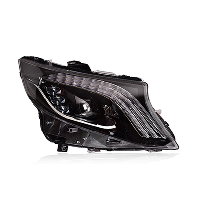 12V LED Headlight Assembly for Mercedes-Benz Vito Modified Maybach Style DRL Included