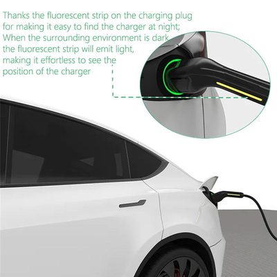 Single Phase Portable Ev Charger with Output Current 6A-8A-10A-13A-16A-20A-24A-32A
