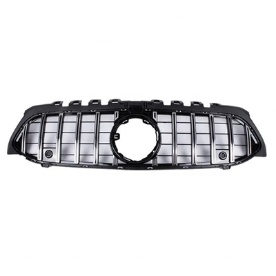 Black and Silver Mesh Grille The Perfect Addition to Your Mercedes Benz A-Class W177
