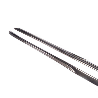 225*20*24cm Carbon Fiber Side Protection Side Skirt for Mercedes Benz W205 C205 Sport