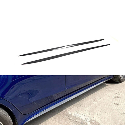 Custom Fit High Polished Black Side Skirts for Mercedes-Benz AMG GT 53 Sedan 2019-2020