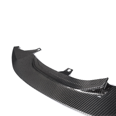 Gloss Black M-per GT4 Style Carbon Fiber Front Lip for BMW M4 M3 F80 F82 Bumper Lip 2014