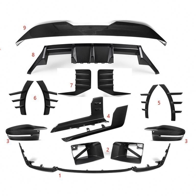 Prepreg Dry Carbon Fiber M2 G87 Bumper Trim Body Kit MP Style Design For BMW Supply
