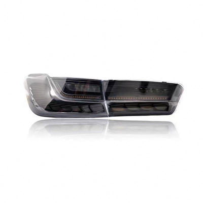 Dragon Scale Style LED Rear Lamp M3 320 325i Tail Light with Sequential Indicator 12V 5W