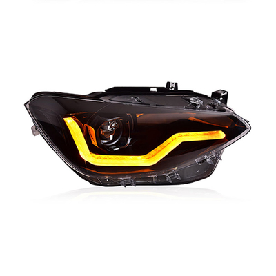 Flowing Steering LED Headlight Assembly for BMW 1 Series 12-15 Modified Daytime Running Light