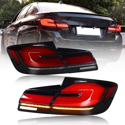 Car Model For BMW 5 Series G30 G38 F90 Full LED Rear Lights Assembly Smoke Tail Lamps