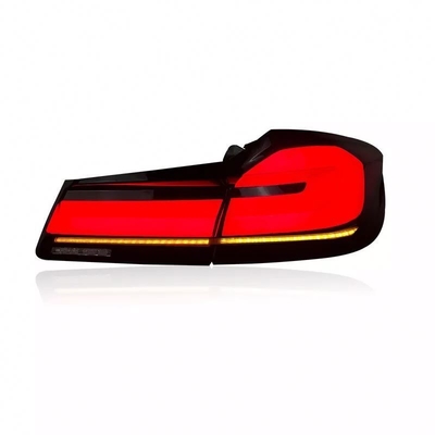 Car Model For BMW 5 Series G30 G38 F90 Full LED Rear Lights Assembly Smoke Tail Lamps