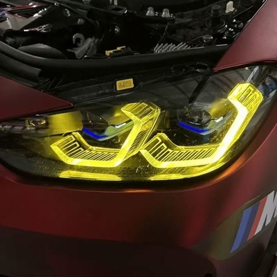 Lemon Yellow DRL LED Modules Board Set For BMW M3 G80 M4 G82 Laser Headlight Car Accessories