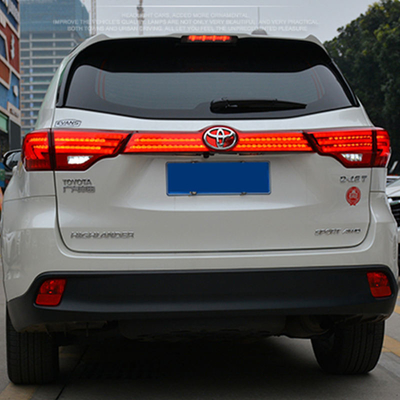 Modified LED Taillight Assembly for Toyota Highlander 15-17 Plug And Play Accessories