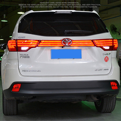 Modified LED Taillight Assembly for Toyota Highlander 15-17 Plug And Play Accessories