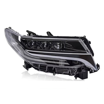 Design Auto LED Headlights for Toyota Alphard Three Eyes Modified Headlamp 35 Wattage