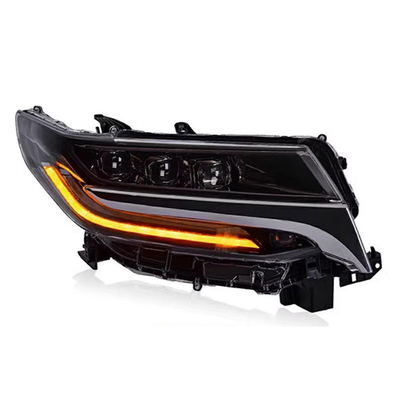Design Auto LED Headlights for Toyota Alphard Three Eyes Modified Headlamp 35 Wattage