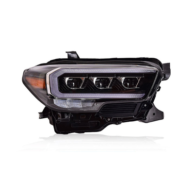 16-20 Toyota Tacoma LED Lens Headlight Assembly with Daytime Running Light Modification
