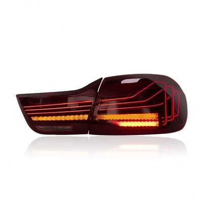 2016-2019 CSL F32 F82 LED Tail Light Assembly for M4 425i 430i 440i Rear Lamp in Red