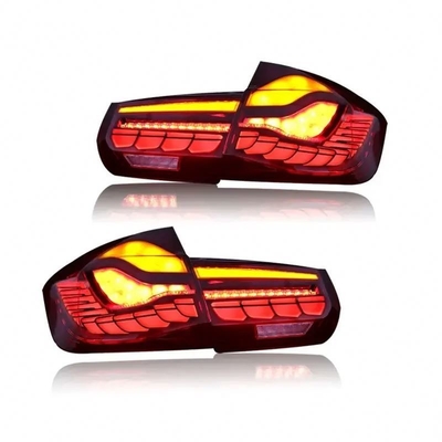 Dragon Scale Look LED Streamer Taillight Modified Made for BMW 3 Series F30 F35 13-15