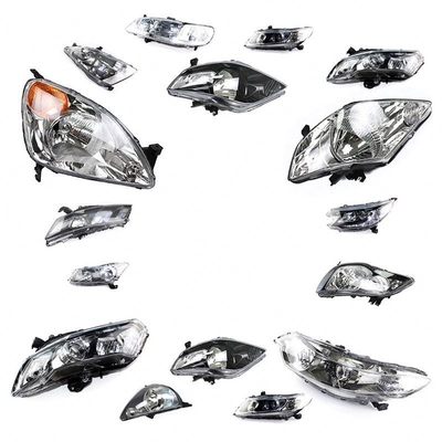 Accord Auto Parts Front Bumper Grill Fender Liner Headlight Tail Lamp with 36 Wattage