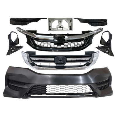 Japan Car Body Kit Car Grills Fog Light Frame Front Bumpers Kit for Honda Accord CR1 CR2