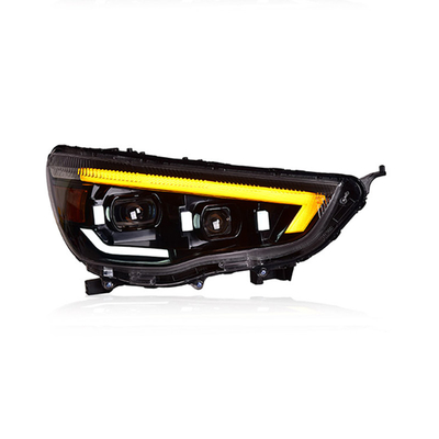 Other Headlight Assembly 13-19 Modified LED Lens Daytime Running Light Water Turn Signal For Mitsubishi ASX