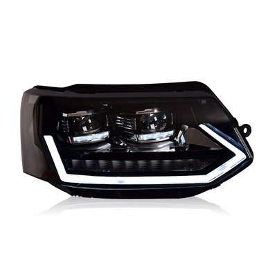 12V Modified LED Headlight Assembly for Volkswagen Multivan Caravelle T5 10-15 Models
