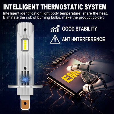 80W Led Car Headlight H4 H7 H11 9005 Led Headlight Bulbs for Replace/Repair Purpose