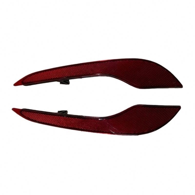 Red Rear Bumper Reflector Kits for Chevrolet Malibu 19Xl Replace/Repair Made Simple