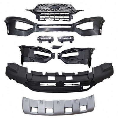 Front Bumper Assembly and Bumper Grille Set for Ford Explorer 2020 Easy Installation