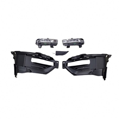 Front Bumper Assembly and Bumper Grille Set for Ford Explorer 2020 Easy Installation