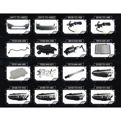 Aluminum Auto Parts Accessories for Honda Civic 2020 2021 2022 2023 Purpose Repair