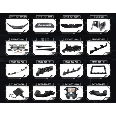100% Tested Auto Car Parts For Honda Civic Fe 2020 2021 2022 2023 Car Body Kits Car Bumpers