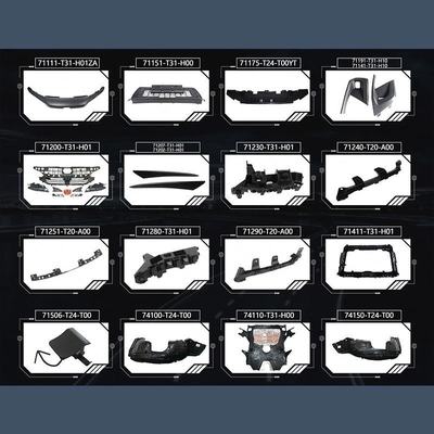 100% Tested Auto Car Parts For Honda Civic Fe 2020 2021 2022 2023 Car Body Kits Car Bumpers
