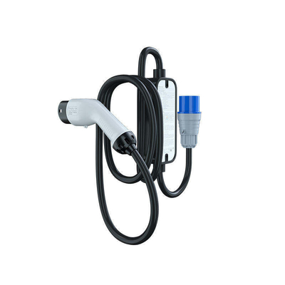 7Kw Type1/Type2/GBT Electric Vehicle Portable Charger with Type1/Type2/GBT Interface
