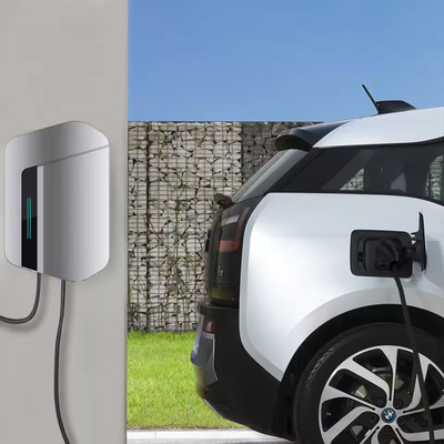 Wall-Mounted Type 2 AC Electric Charging Station with IP54 Protection and 480V Input