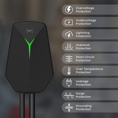 22kW Output Power AC Electric Car EV Fast Charging Station with Socket Connector