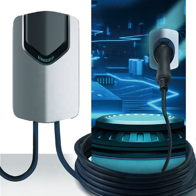 IP54 7Kw Electric Car Ev Charging Station for Home Wallbox and 110-240V Input Voltage