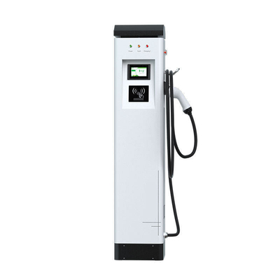 Type 1/Type 2 Interface Standard 22Kw Ev Charger with Floor Standing and Pos Payment