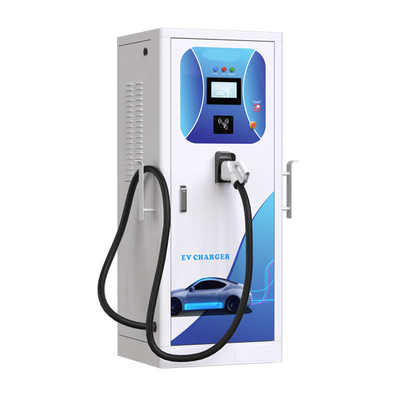 Manufacture 150A/200A 60Kw Dc Integrated Ev Charger Charging Station With CCS1 CCS2