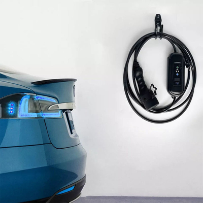 11kW Output Power 8A-16A Type2 Charging Cable for Home Portable Ev Charger