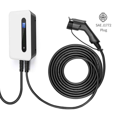 32A EV Wall-Mounted Charger with Tesla Interface Standard Oem Odm Sae J1772 IP 66 Rated