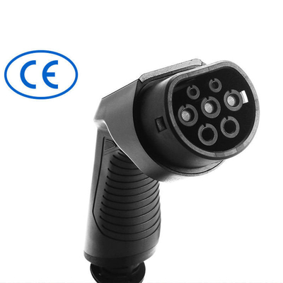 EU Standard Type 2 IEC 62196 Electric Vehicle Charging Plug with CE Certification